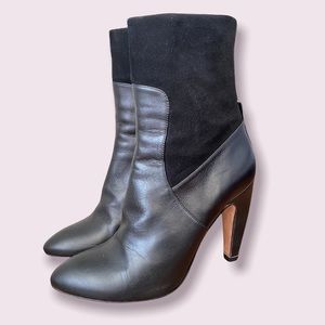 Maria Brotons Genuine Leather Ankle Boots
